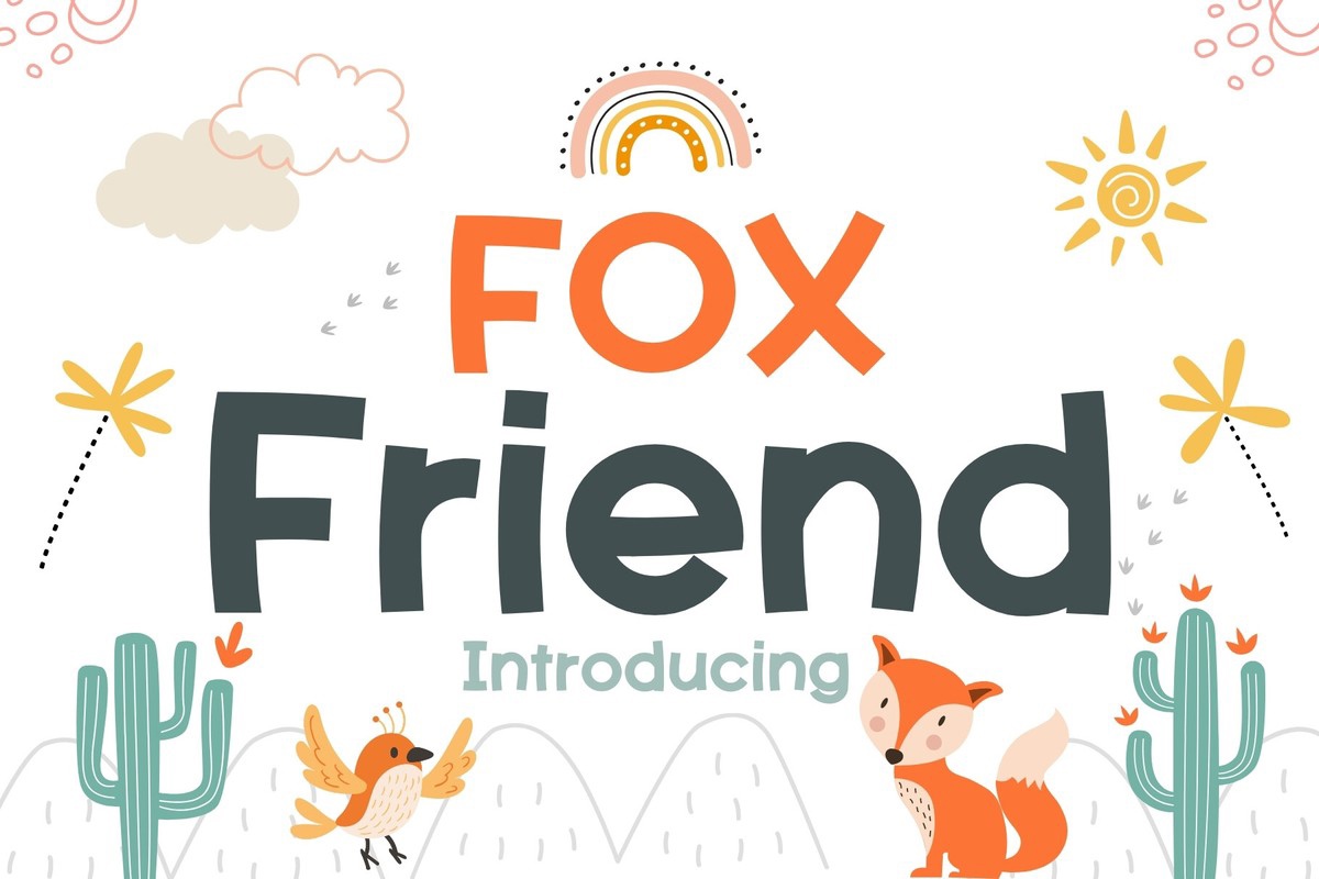 Czcionka Fox Friend