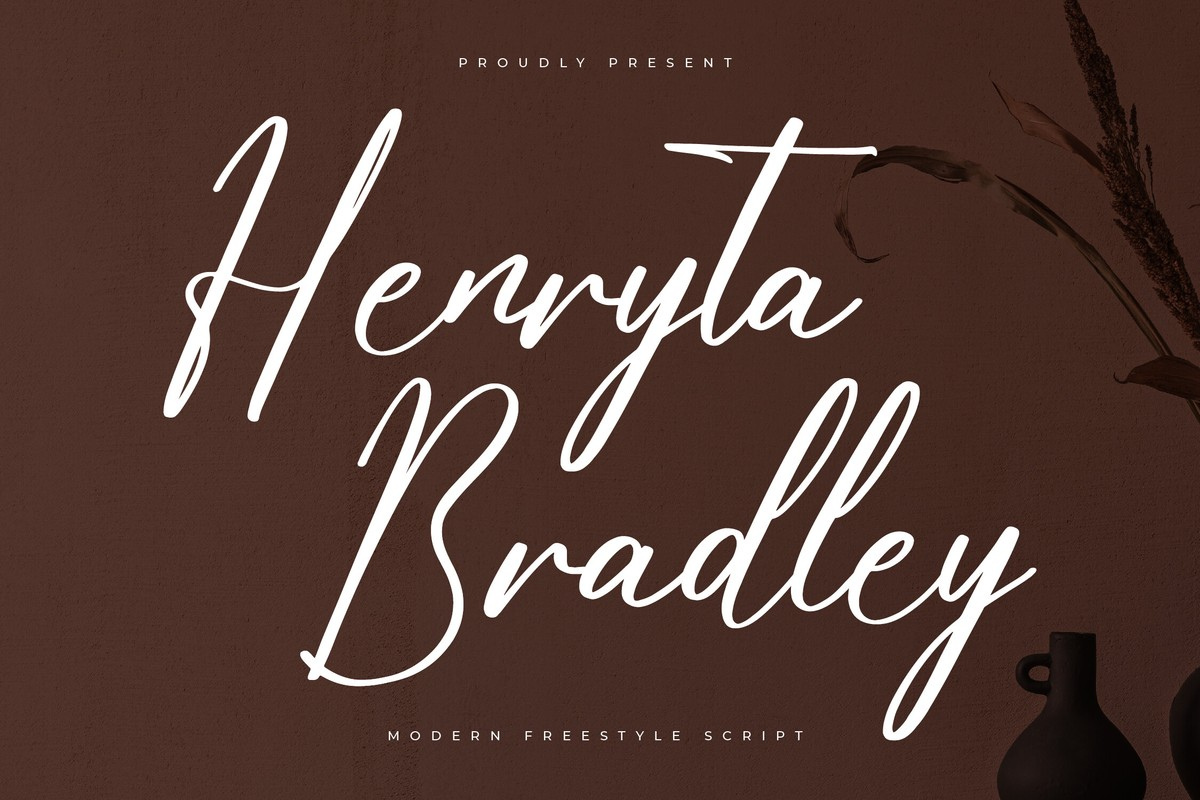 Czcionka Henryta Bradley