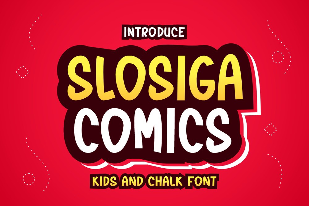 Czcionka Slosiga Comics