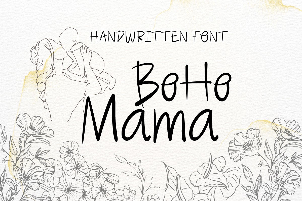 Czcionka BoHo Mama