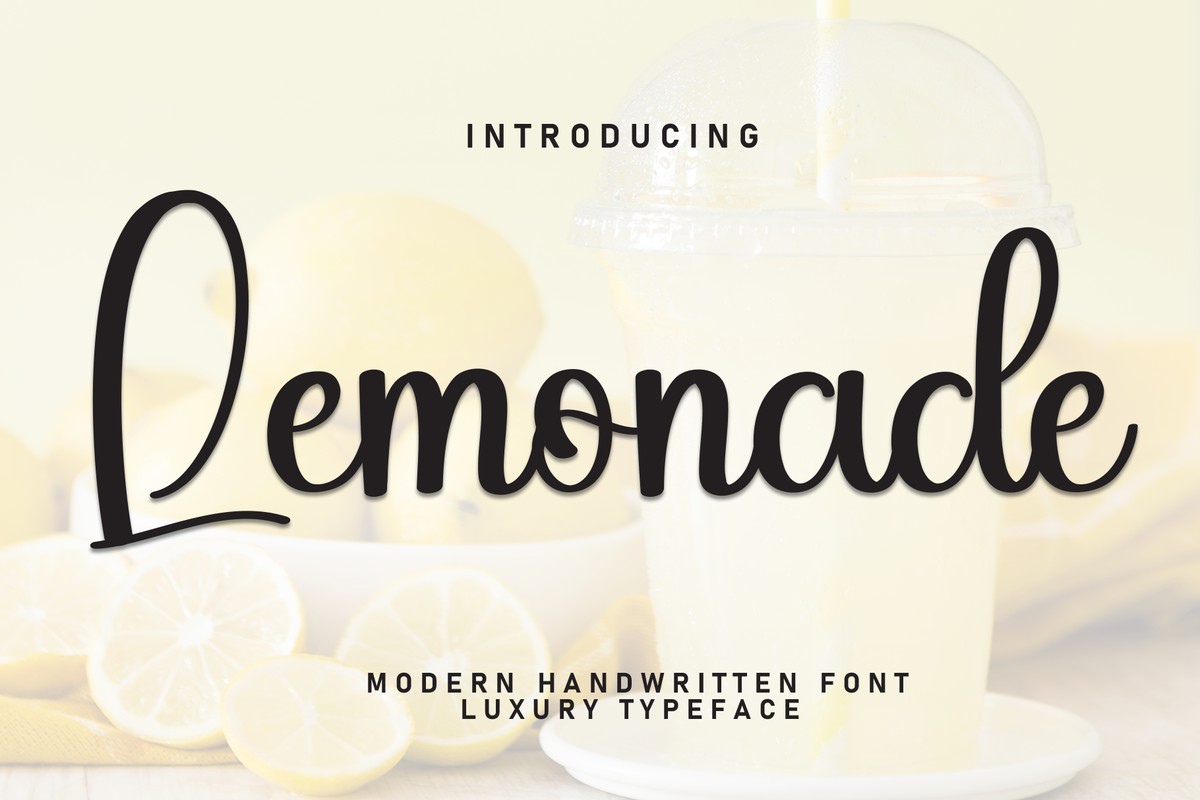 Czcionka Lemonade