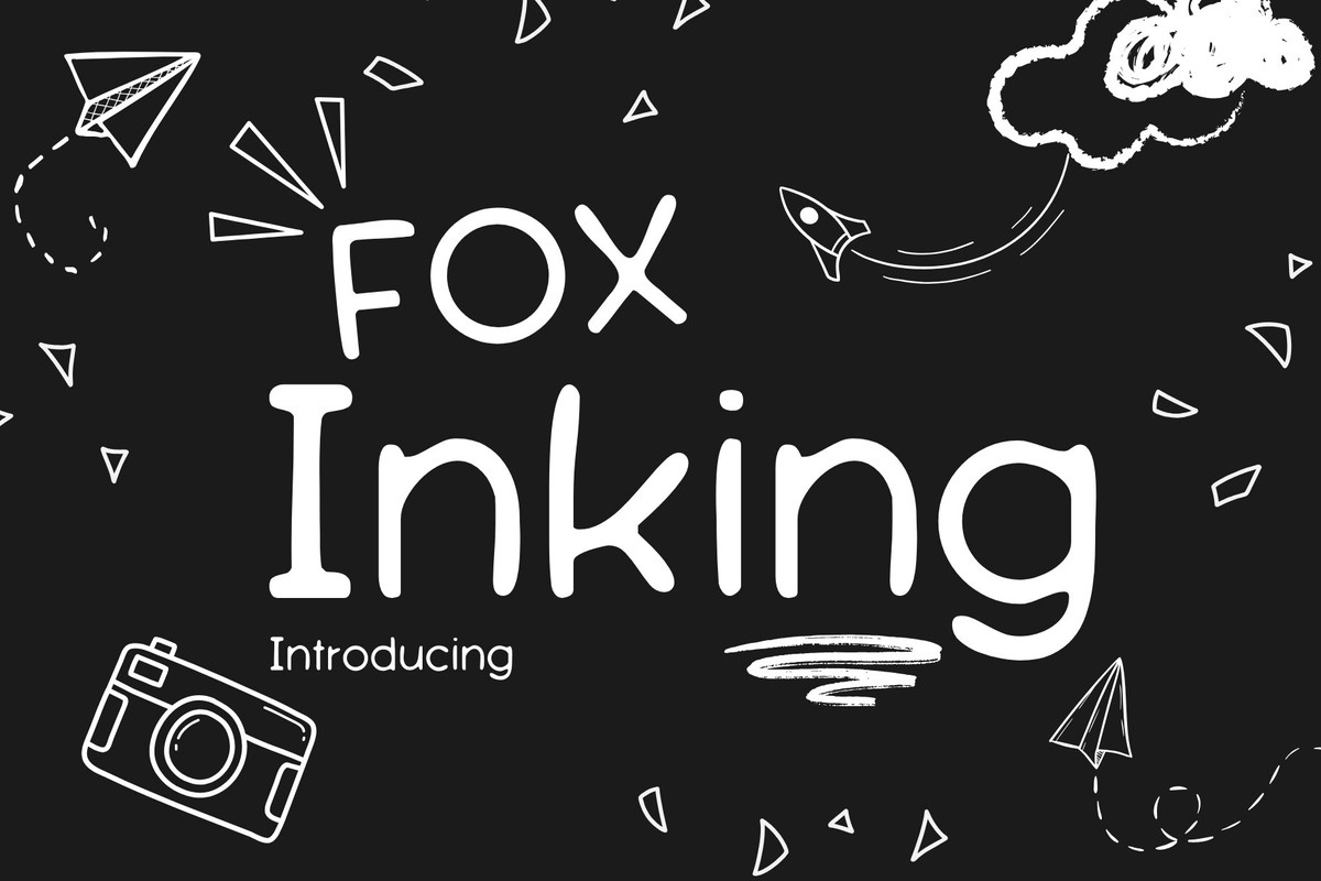 Czcionka Fox Inking