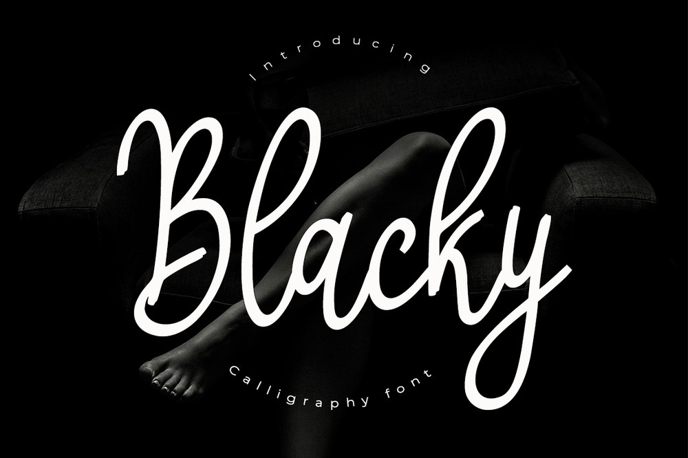 Czcionka Blacky