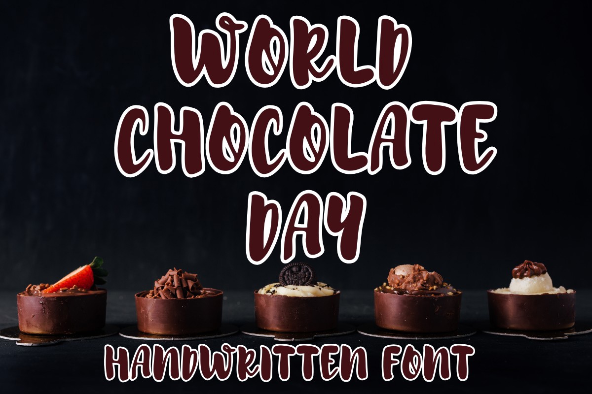 Czcionka World Chocolate Day