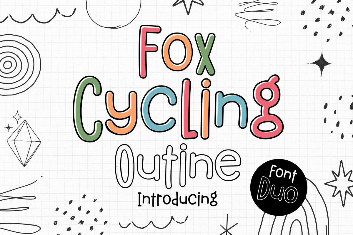 Czcionka Fox Cycling