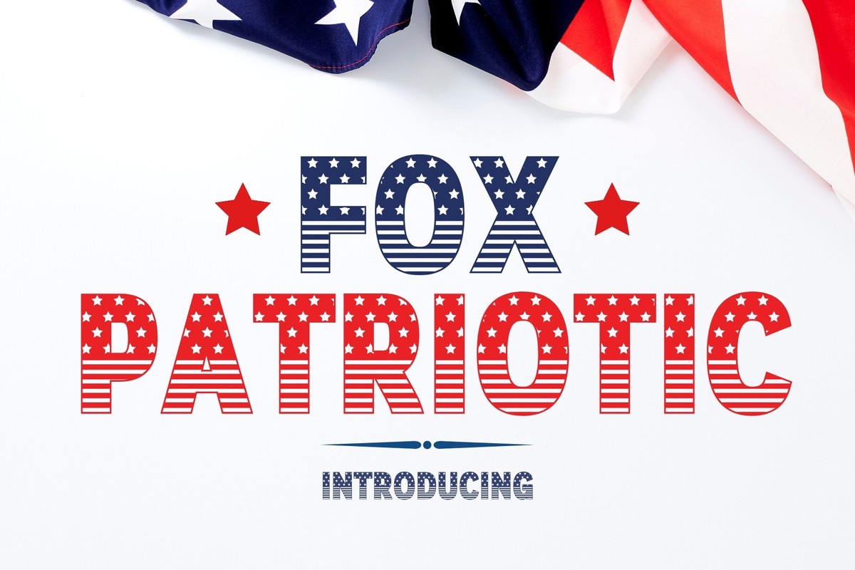 Czcionka Fox Patriotic