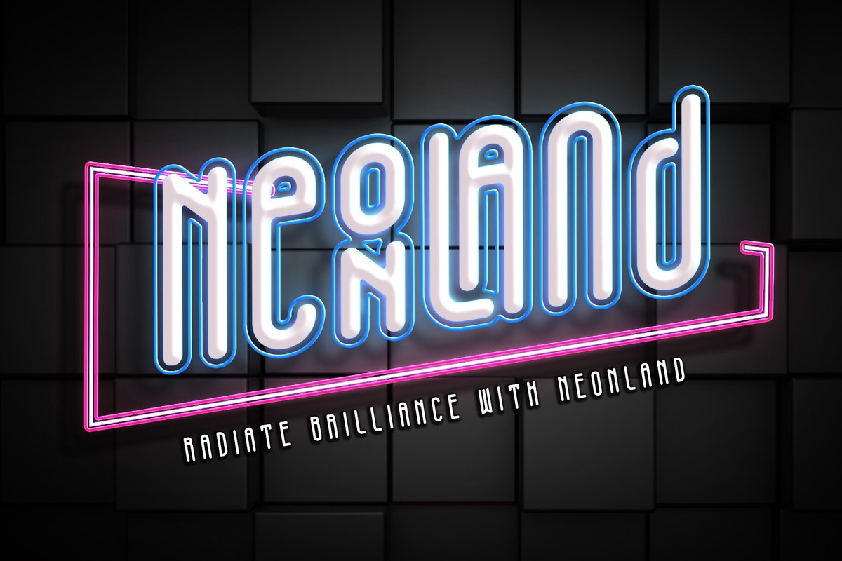 Czcionka Neonland