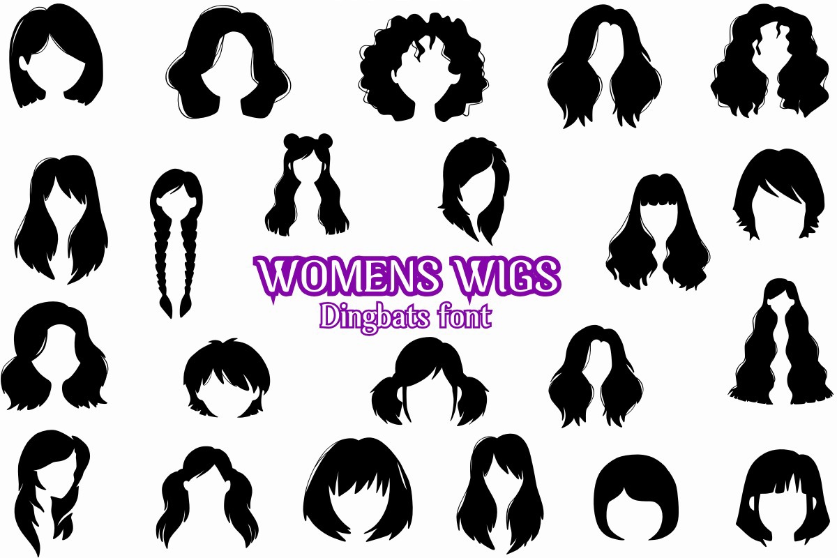 Czcionka Women’s Wigs