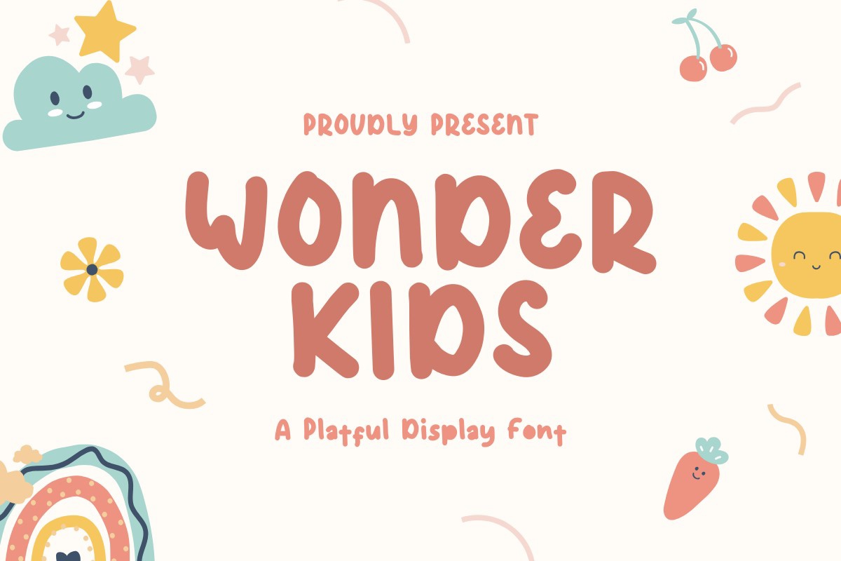 Czcionka Wonder Kids