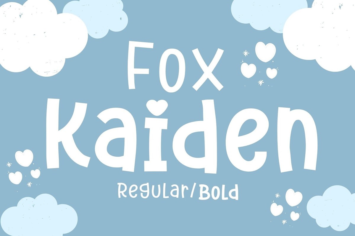 Czcionka Fox Kaiden