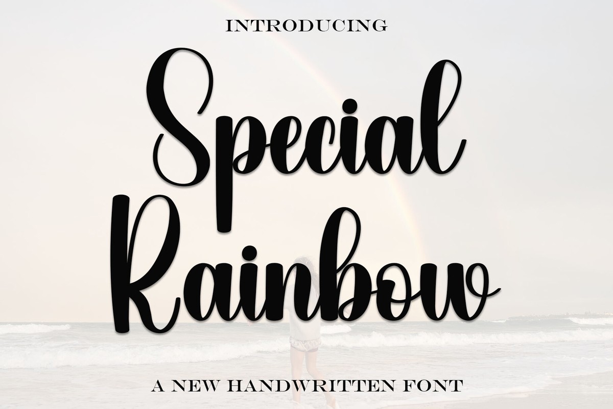 Czcionka Special Rainbow