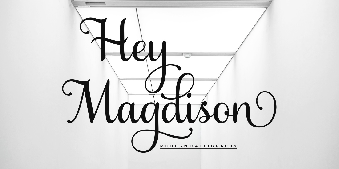 Czcionka Hey Magdison