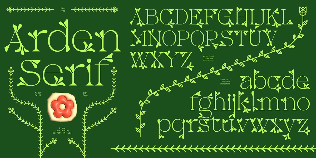 Czcionka Arden Serif