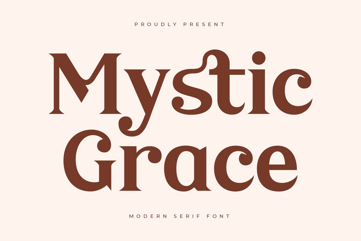 Czcionka Mystic Grace