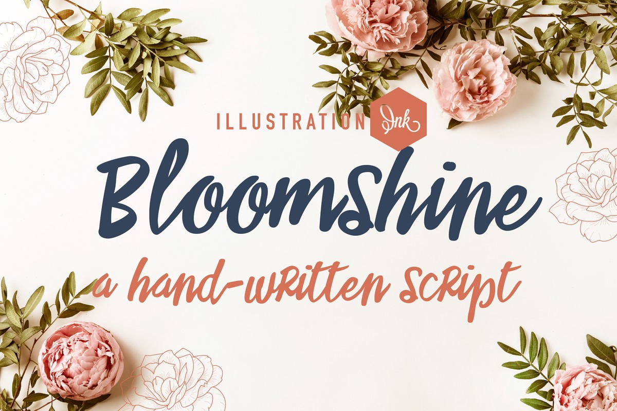 Czcionka LD Bloomshine