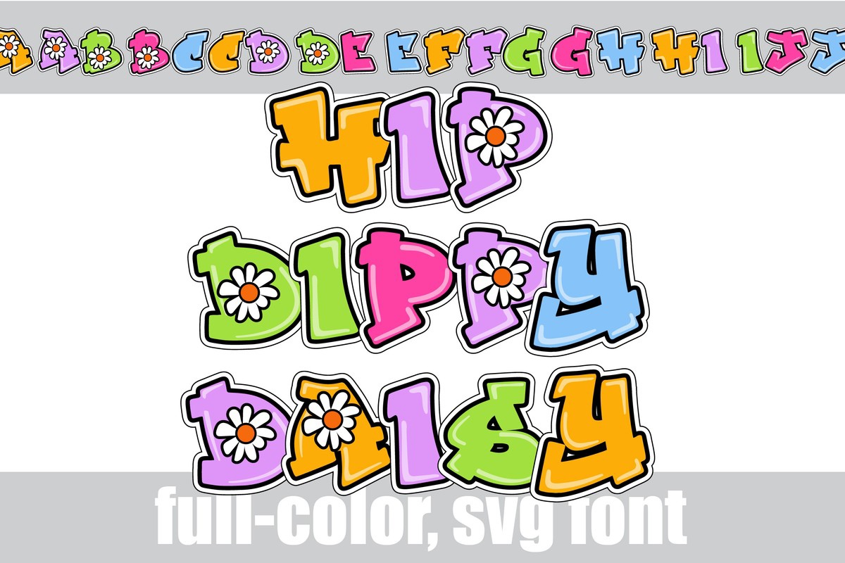 Czcionka Hip Dippy Daisy CF