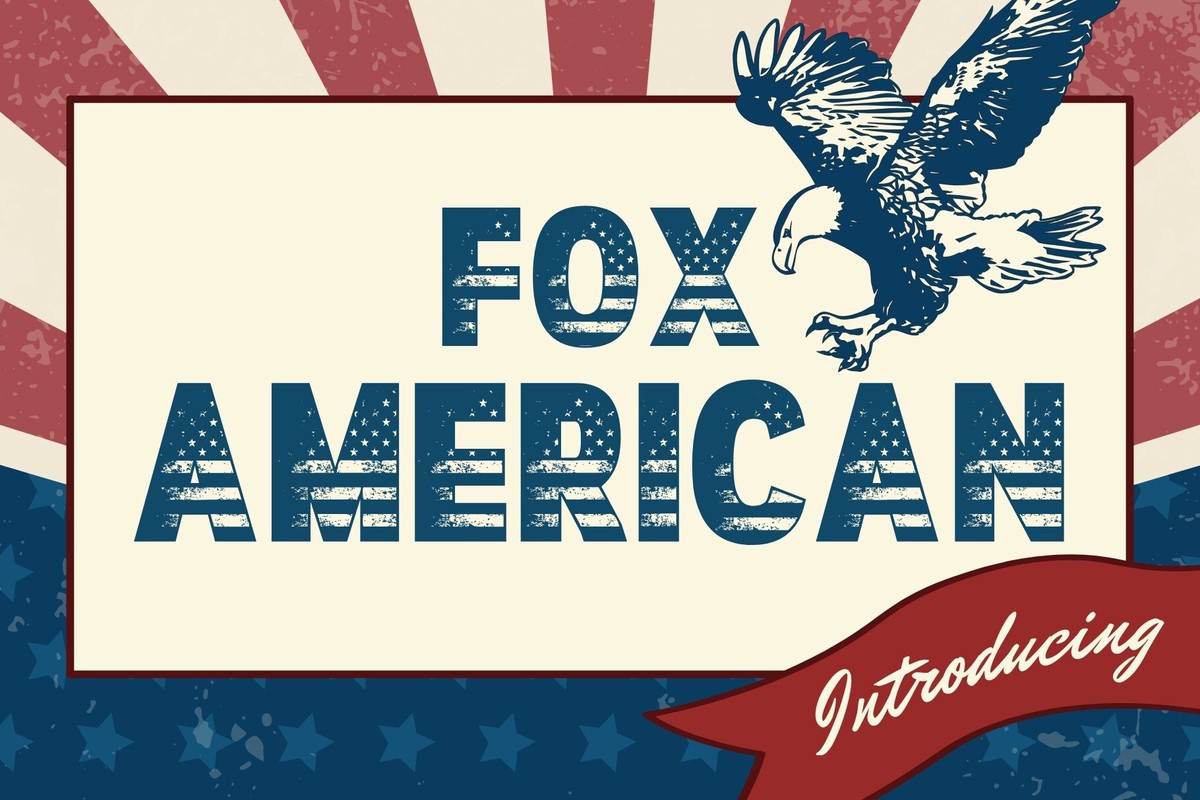 Czcionka Fox American