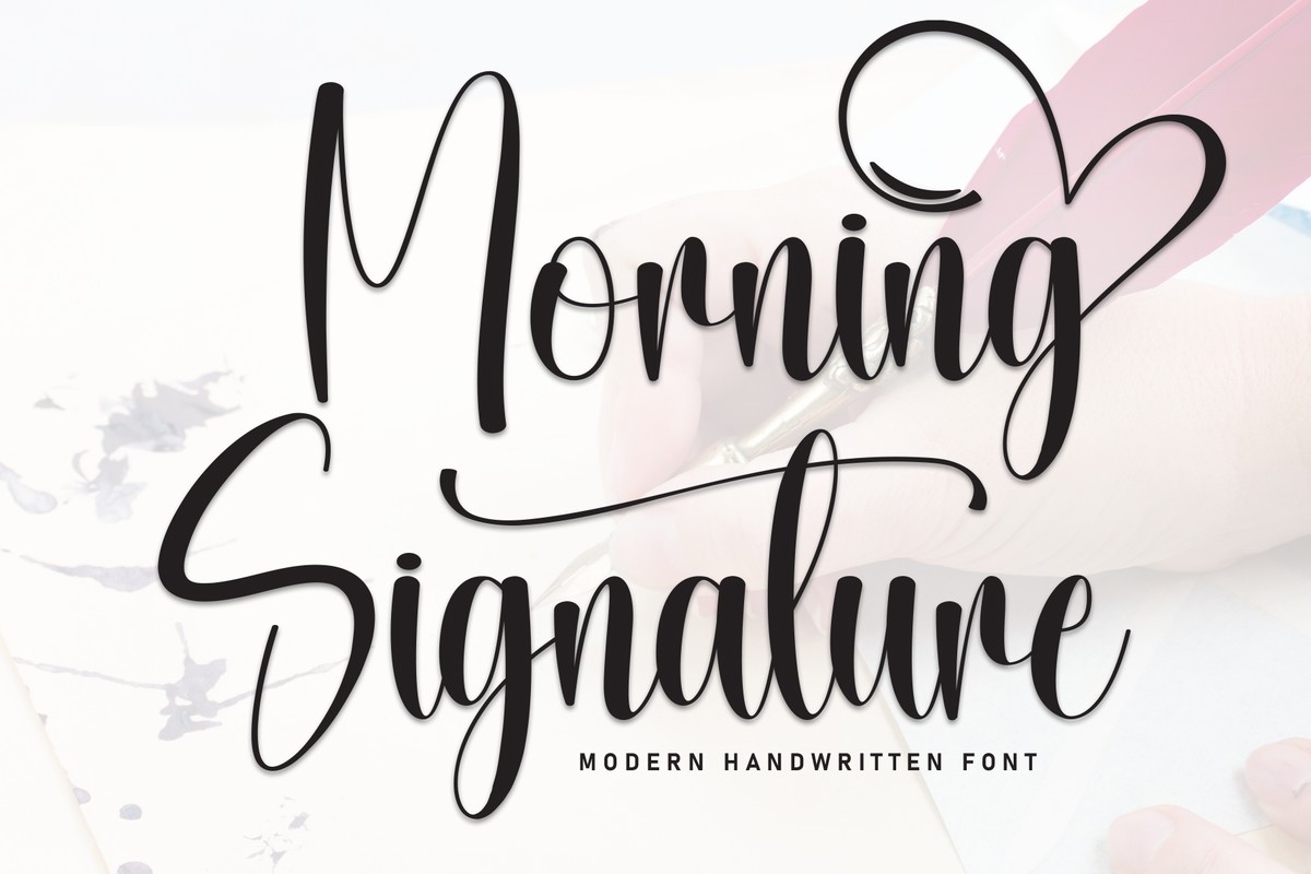 Morning Signature