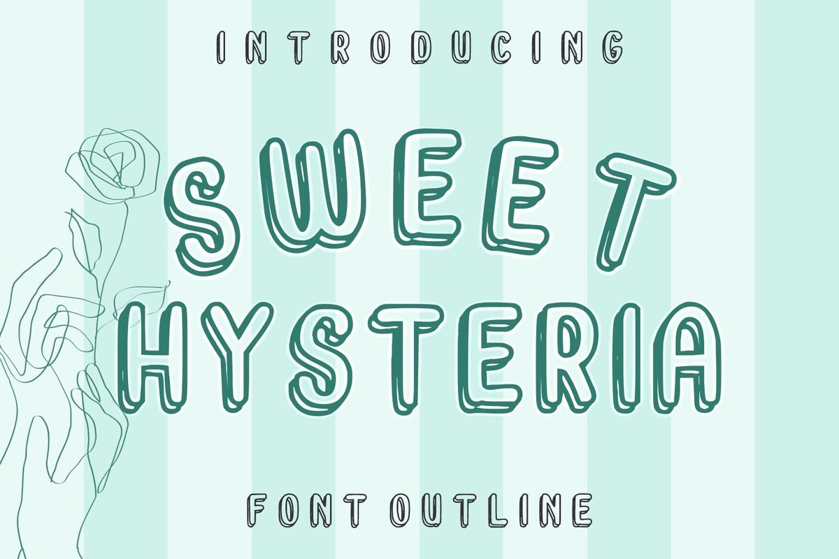 Czcionka Sweet Hysteria