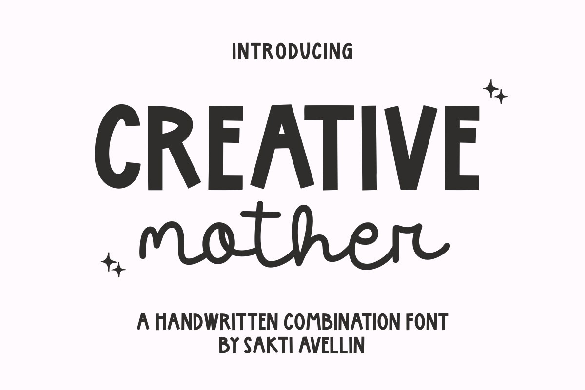 Czcionka Creative Mother