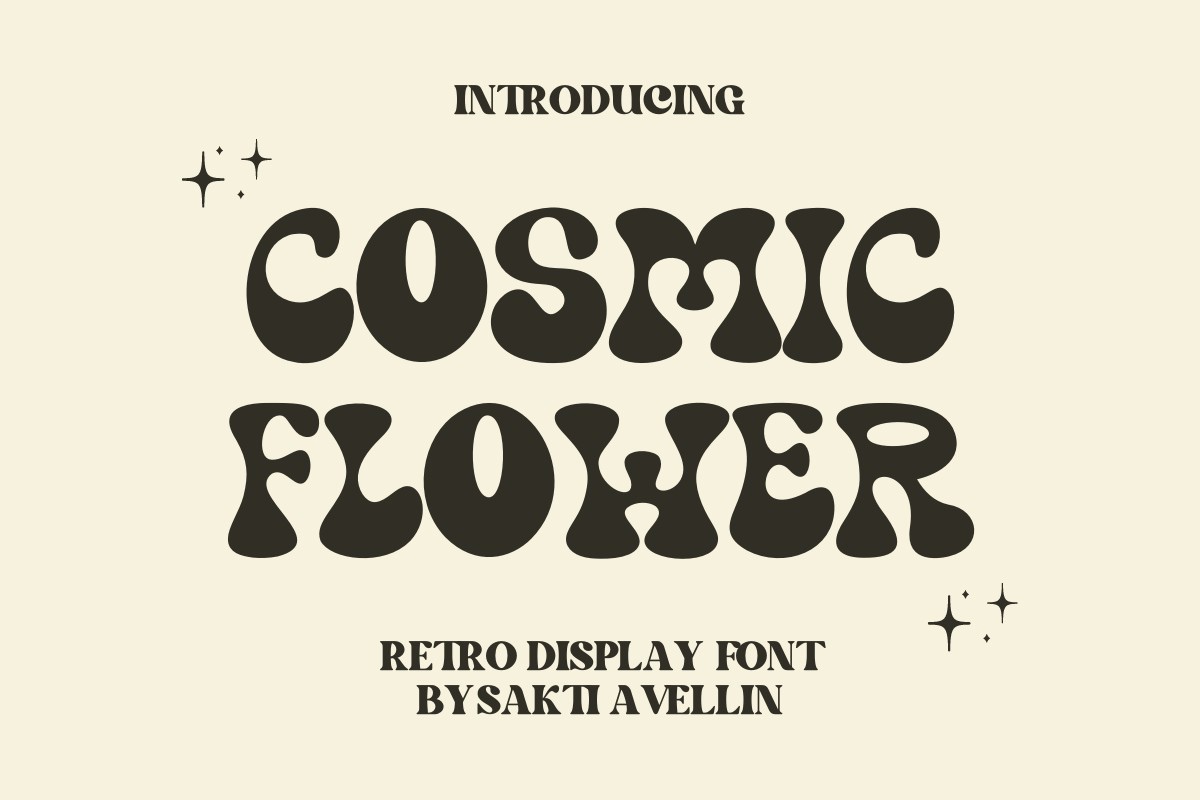 Czcionka Cosmic Flower