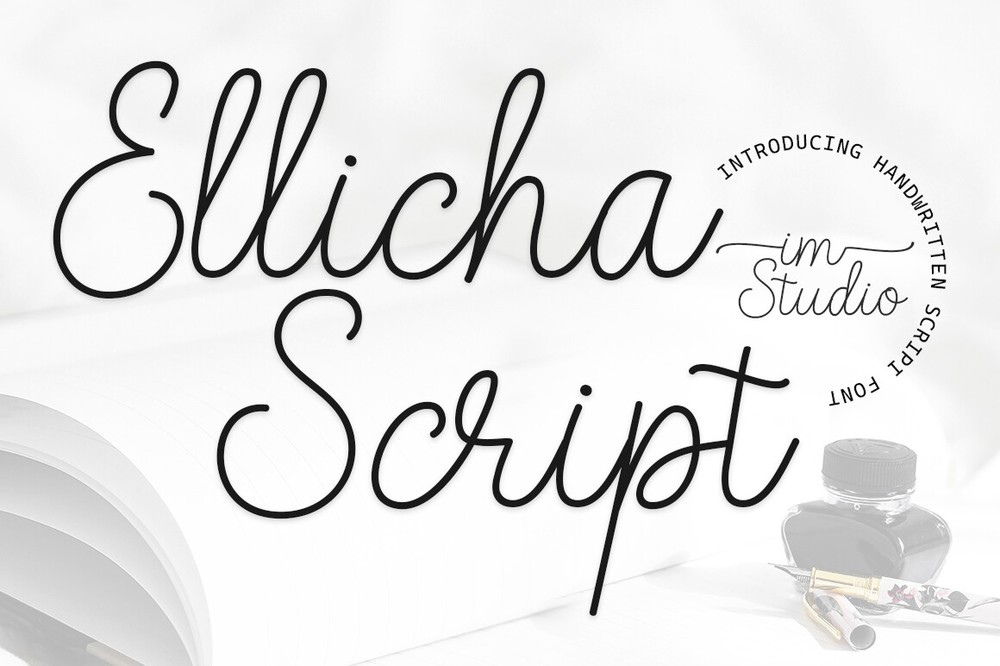 Czcionka Ellicha Script