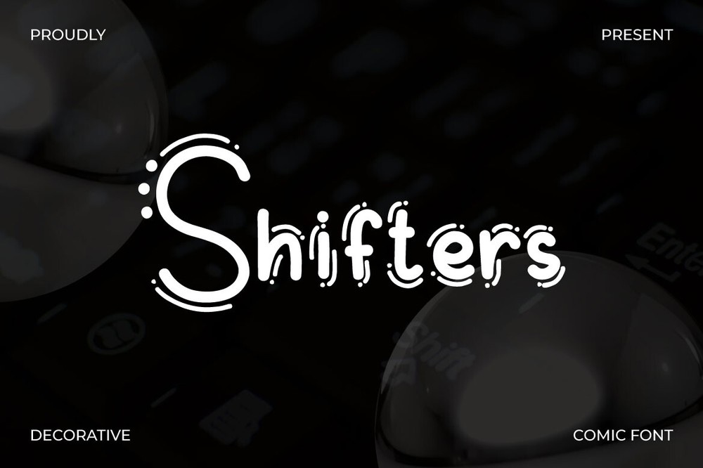 Czcionka Shifters