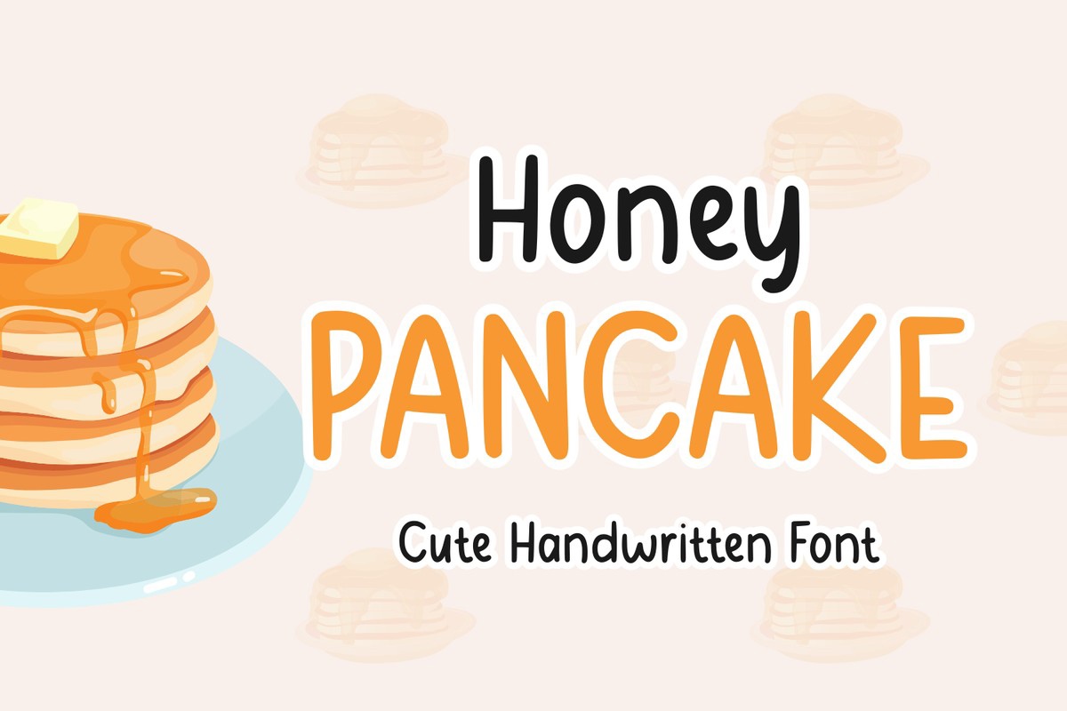 Czcionka Honey Pancake