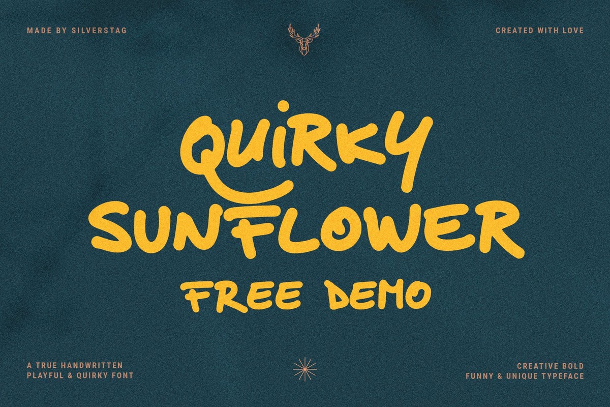 Quirky Sunflower