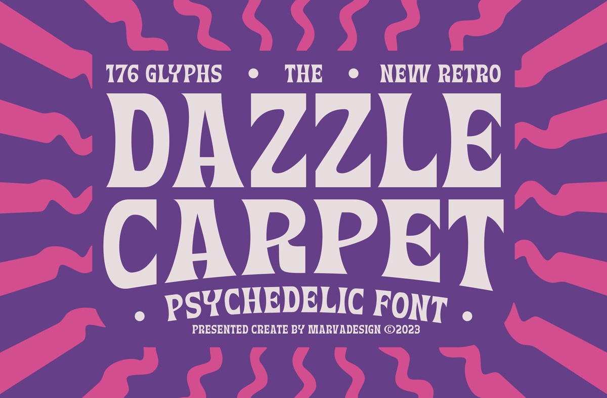 Czcionka Dazzle Carpet