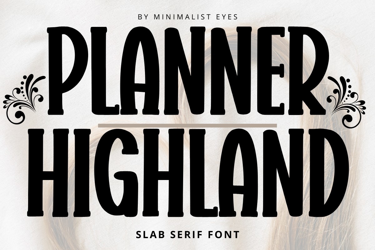 Czcionka Planner Highland