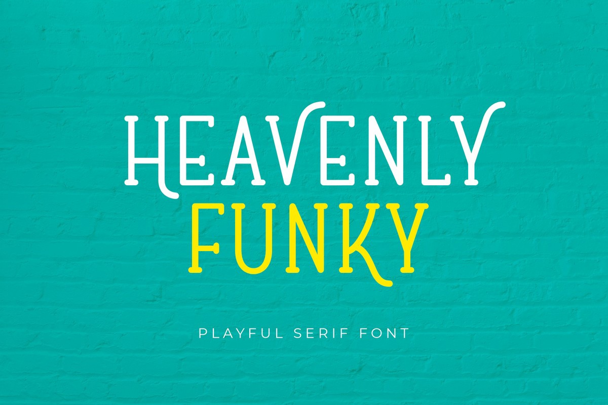 Czcionka Heavenly Funky