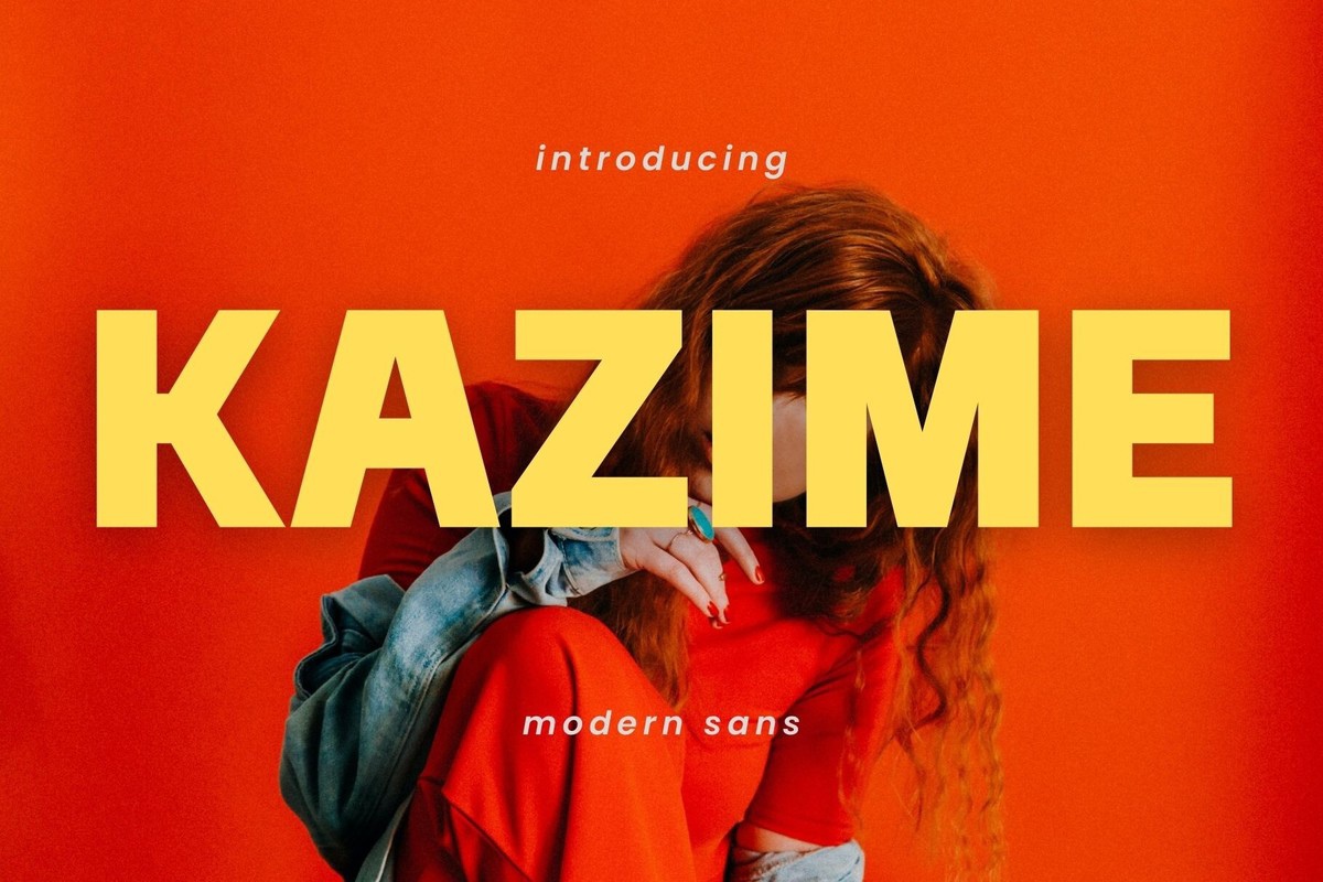 Czcionka Kazime