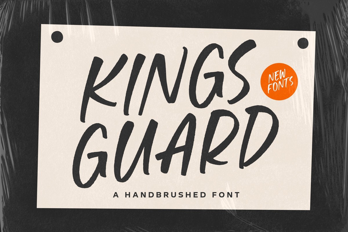 Czcionka Kings Guard