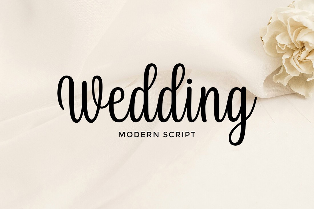 Czcionka Wedding Script