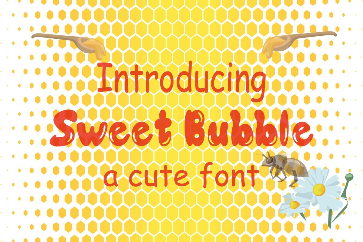 Czcionka Sweet Bubble