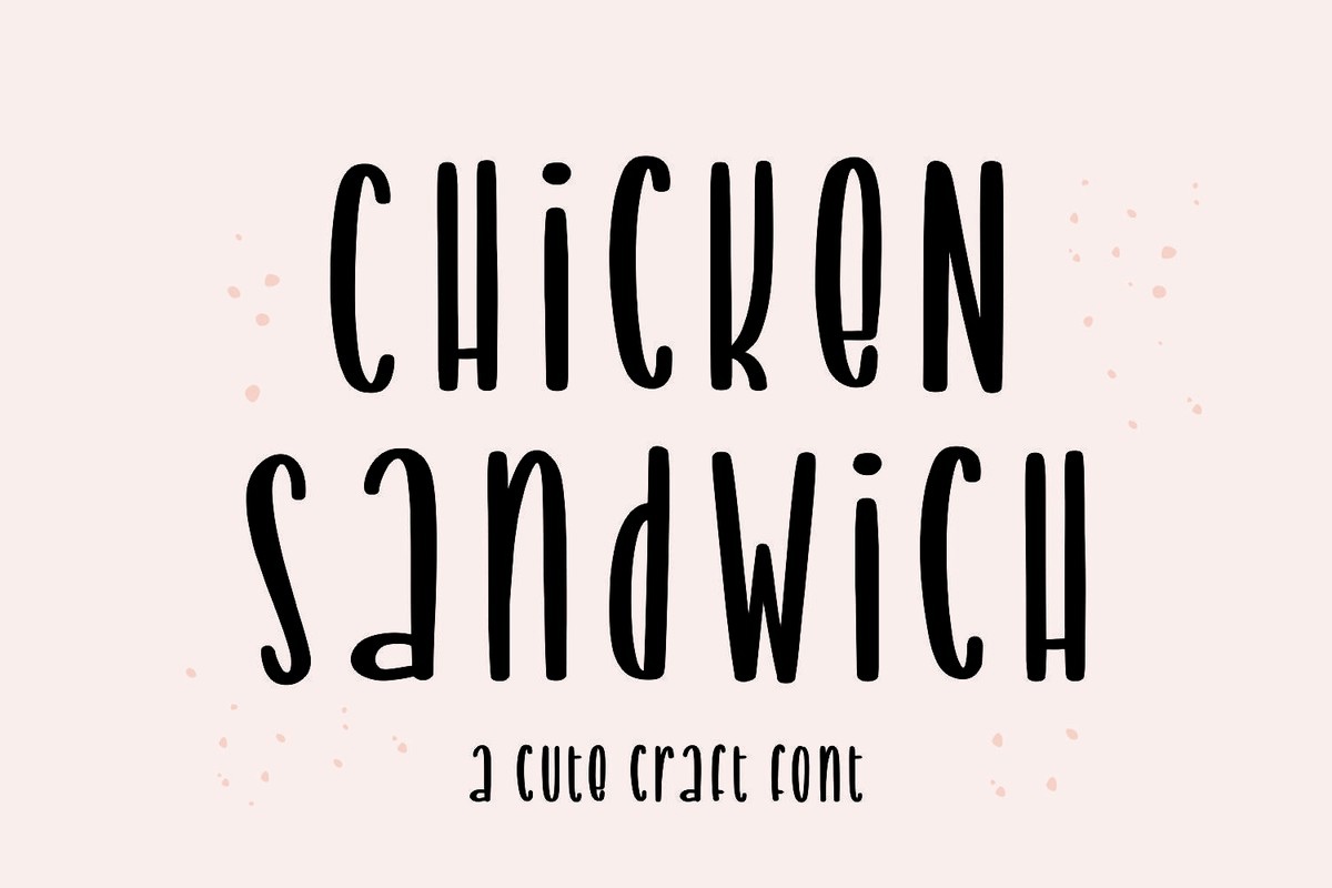 Czcionka Chicken Sandwich