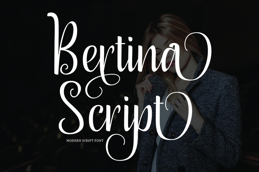 Czcionka Bertina Script