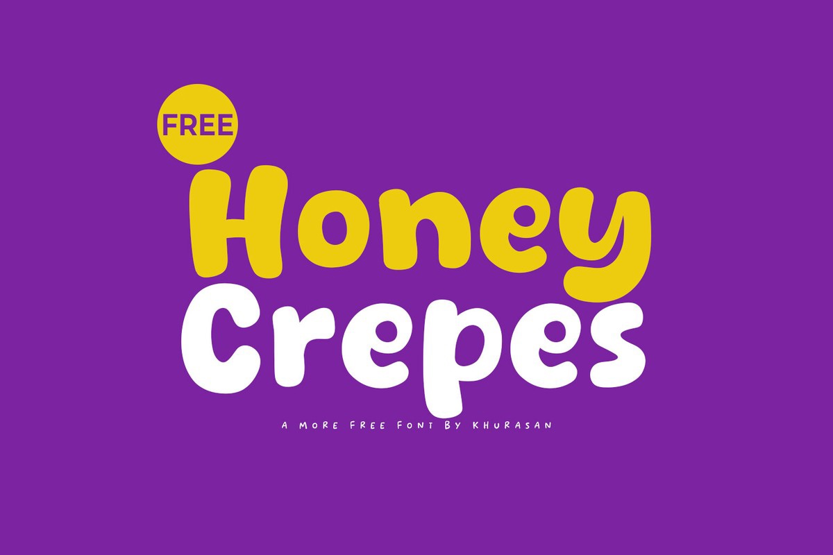 Czcionka Honey Crepes