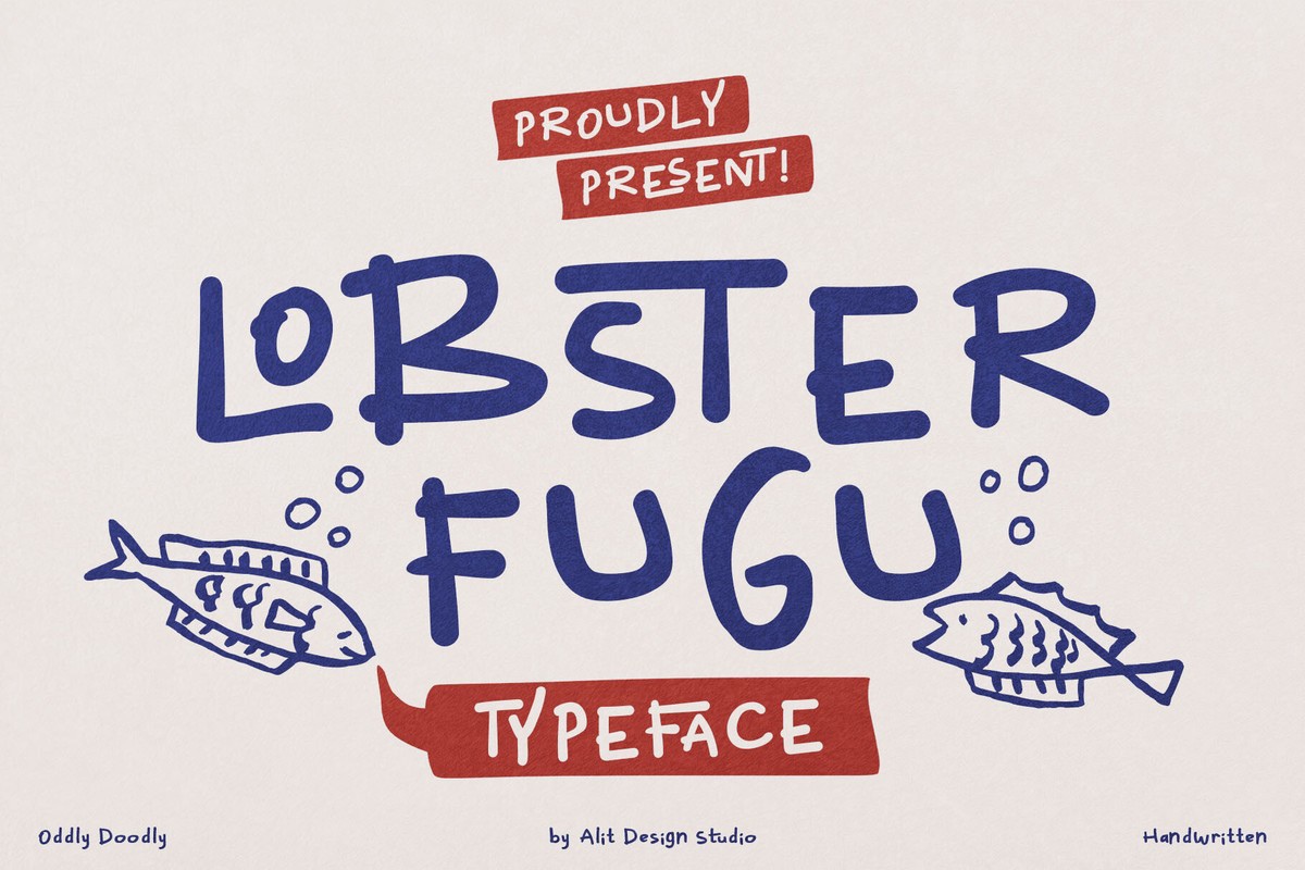 Czcionka Lobster Fugu