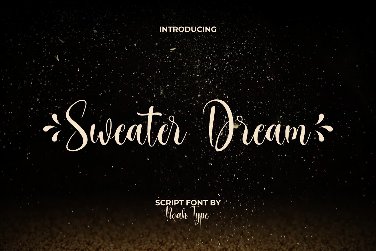 Czcionka Sweater Dream