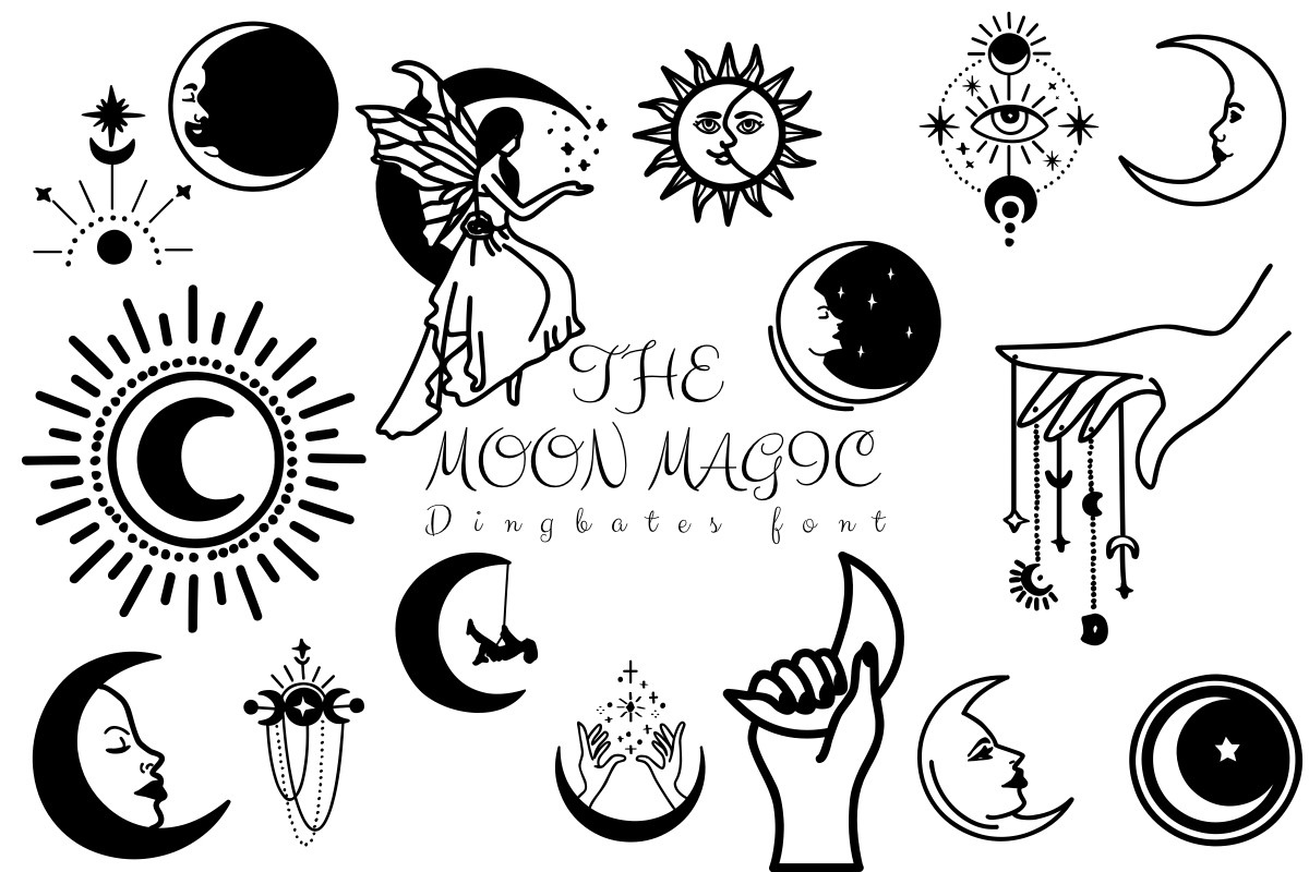 Czcionka The Moon Magic