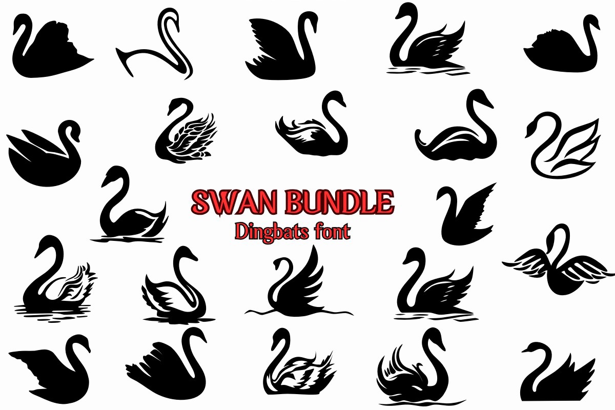 Czcionka Swan Bundle