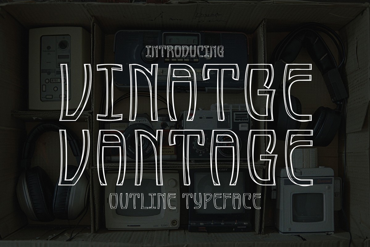 Czcionka Vintage Vantage