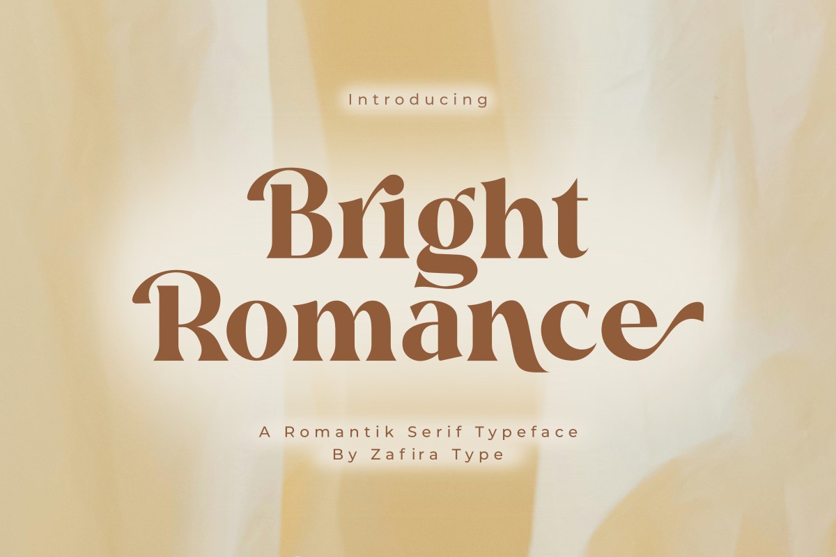 Czcionka Bright Romance