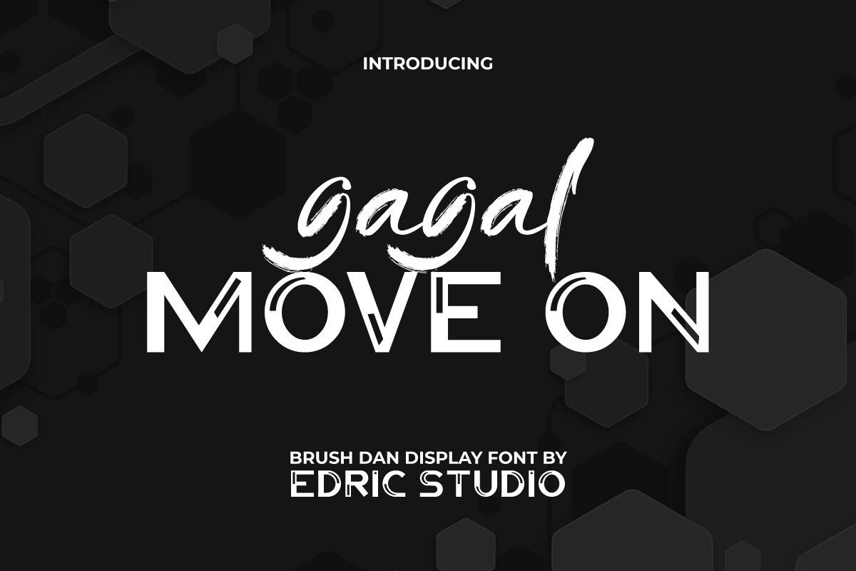 Czcionka Gagal Move on