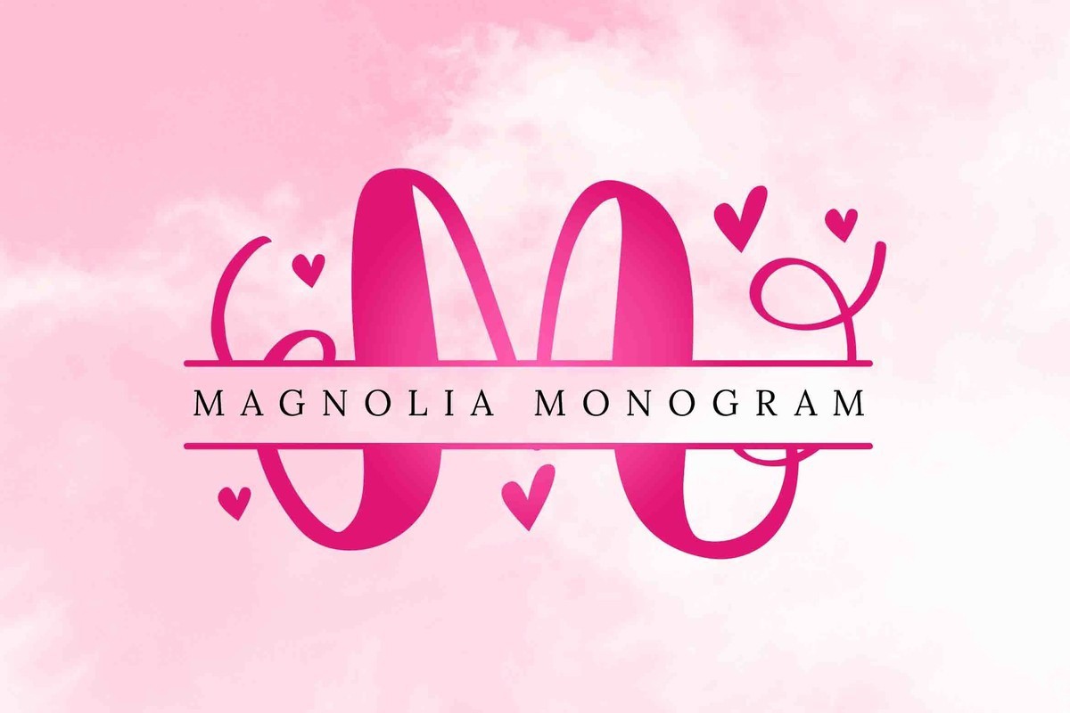 Czcionka Magnolia Monogram