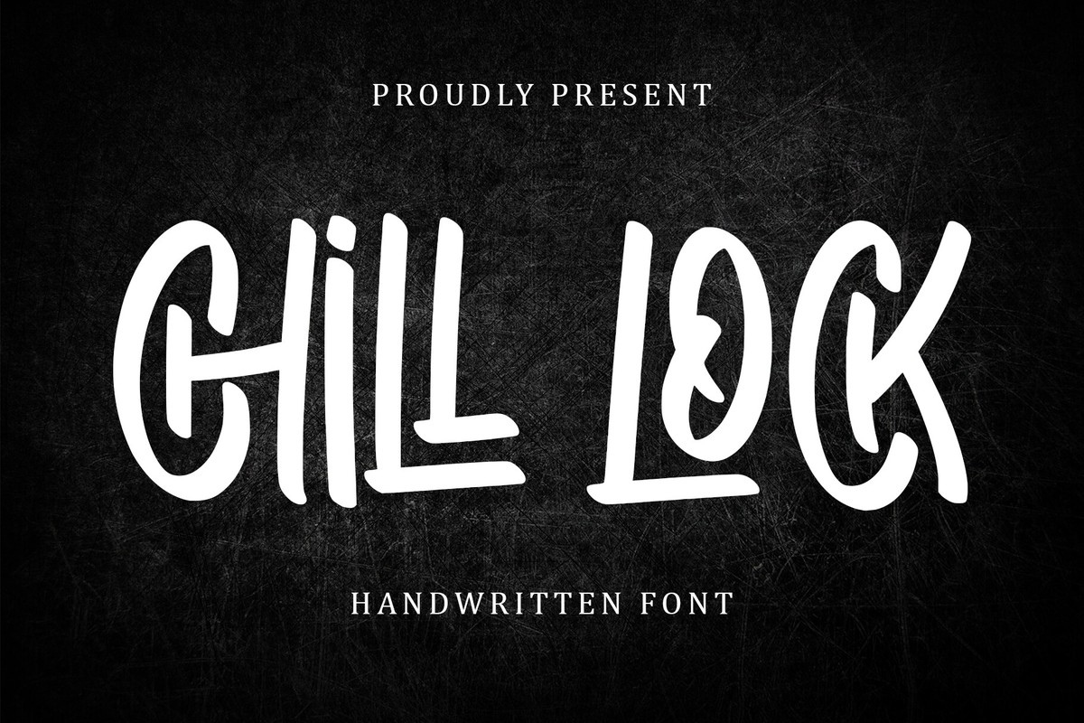 Czcionka Chill Lock