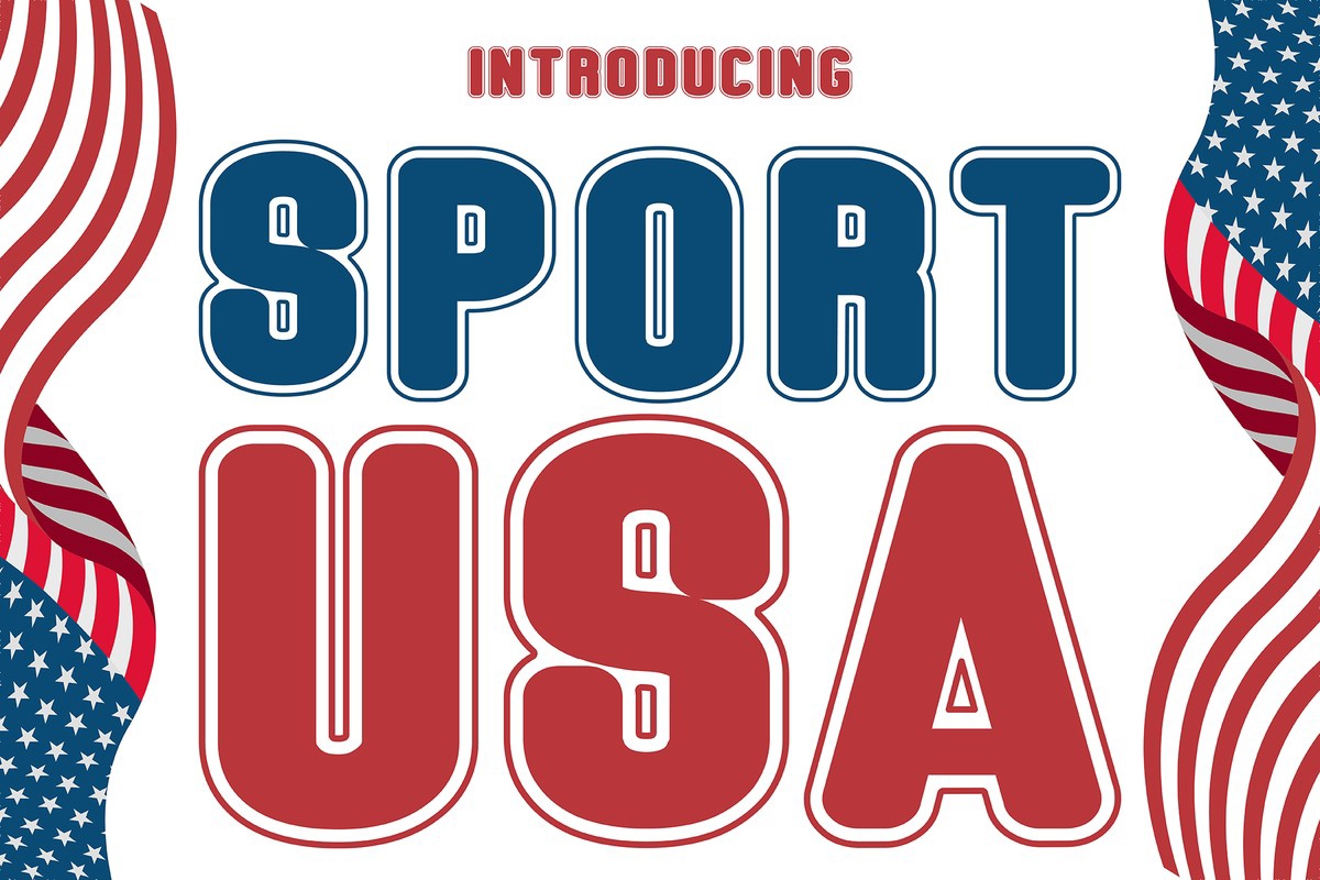 Czcionka Sport USA