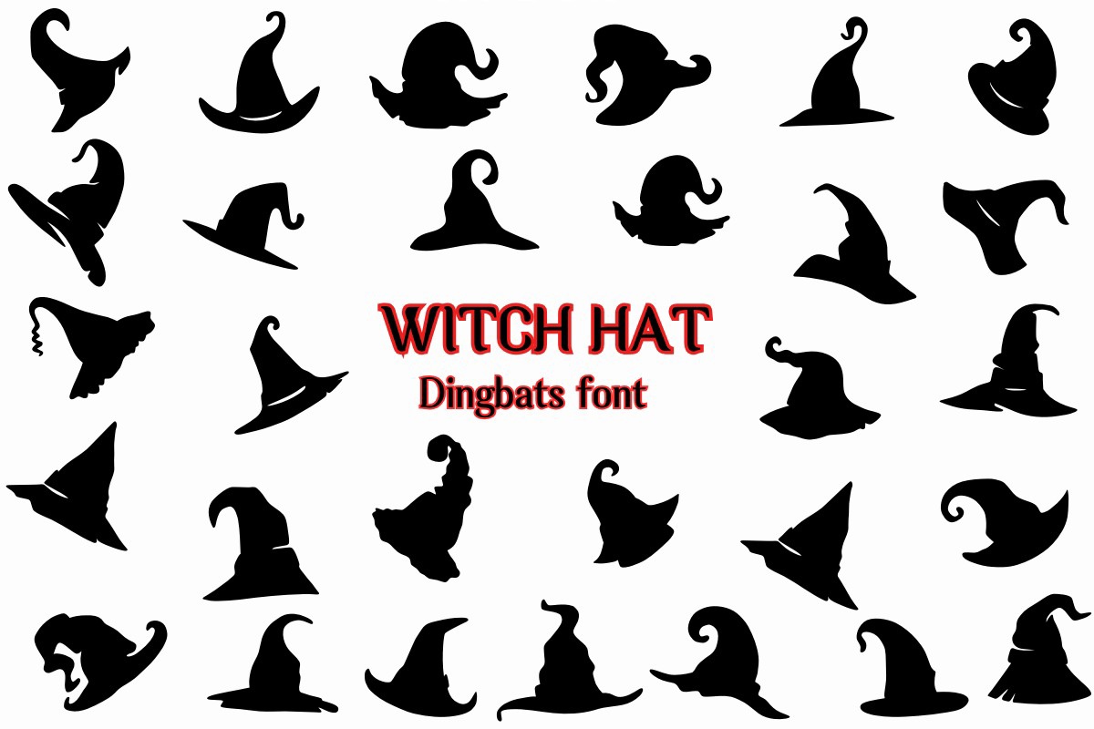 Czcionka Witch Hat